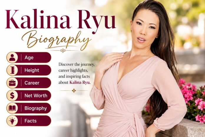 Kalina Ryu Bio, Age, Height, Career, Net Worth and Confirmed Facts Kalina Ryu biography profile image showing her age, height, career, net worth and public facts