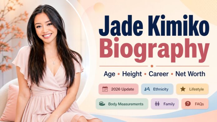 Jade Kimiko biography age height career net worth and lifestyle