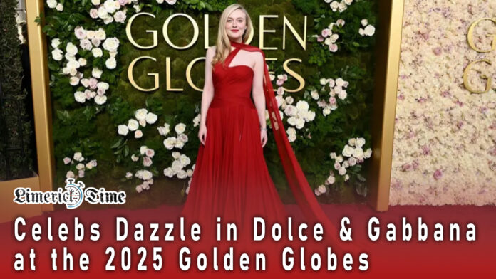 Celebs Dazzle in Dolce & Gabbana at the 2025 Golden Globes