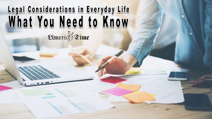 Legal Considerations in Everyday Life