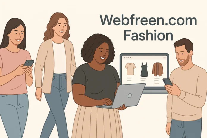 Webfreen com Fashion: Simple Style for Real Life
