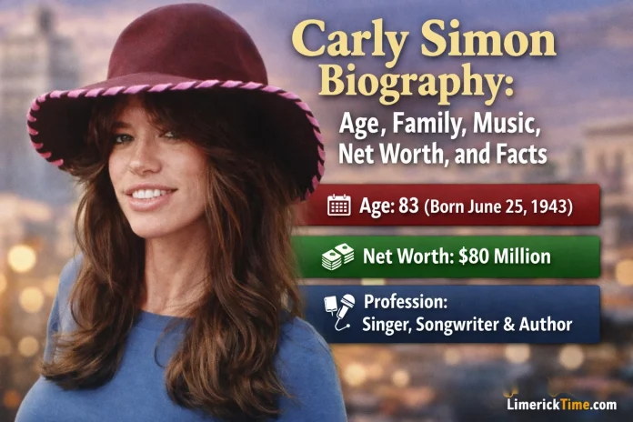 Carly Simon Biography: Age, Family, Music, Net Worth, and Facts