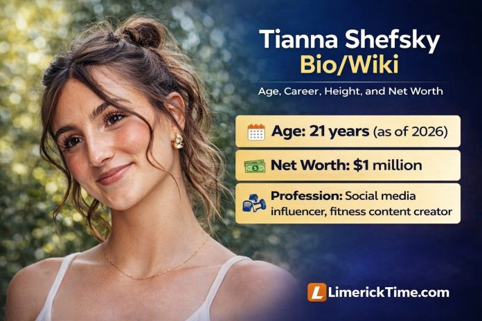 Tianna Shefsky Bio/Wiki Age, Career, Height, and Net Worth